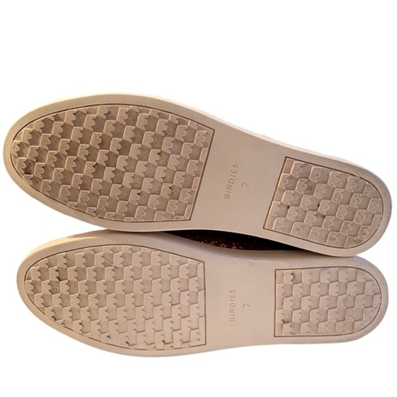 BIRDIES The Swift Slip-on Sneaker in Rose Glitter Size 7 - Picture 9 of 11